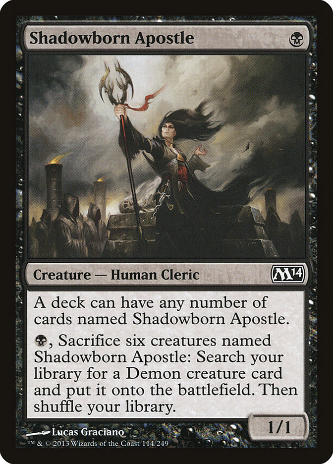 Mtg 影生まれの使徒/Shadowborn Apostle 685 foil-