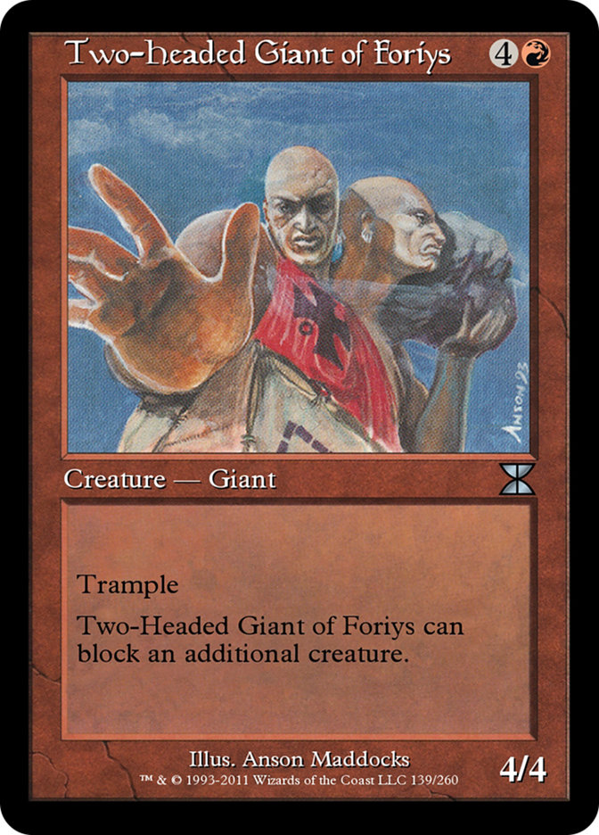 Two-Headed Giant of Foriys · Masters Edition IV (ME4) #139 