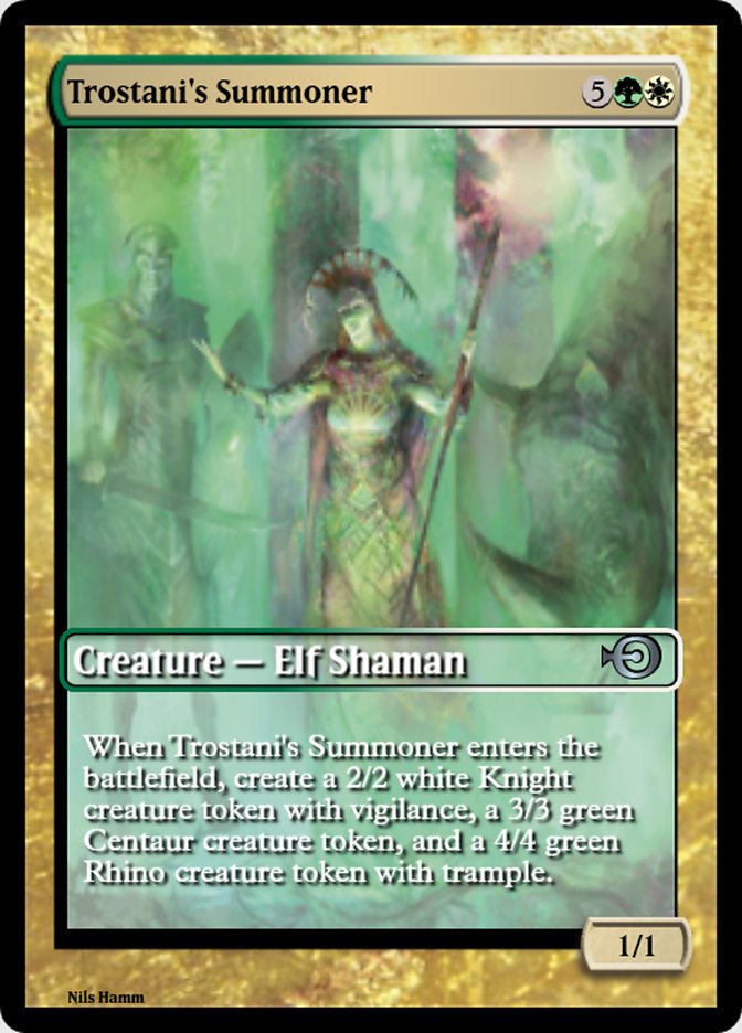 Trostani's Summoner (Magic Online Promos #48574)