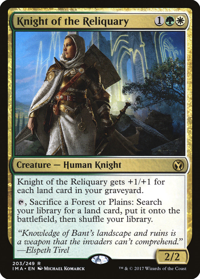 Knight of the Reliquary (Iconic Masters #203)