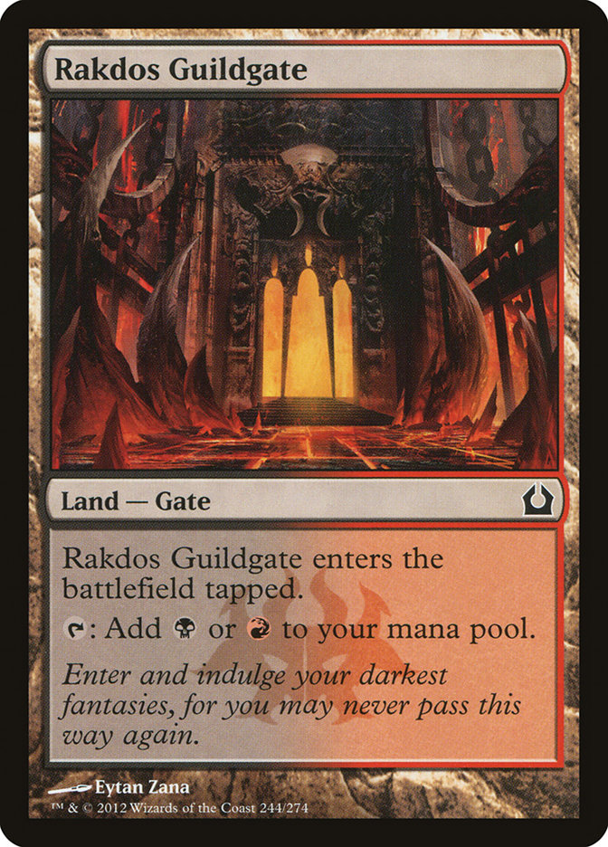 Rakdos Guildgate (Return to Ravnica #244)