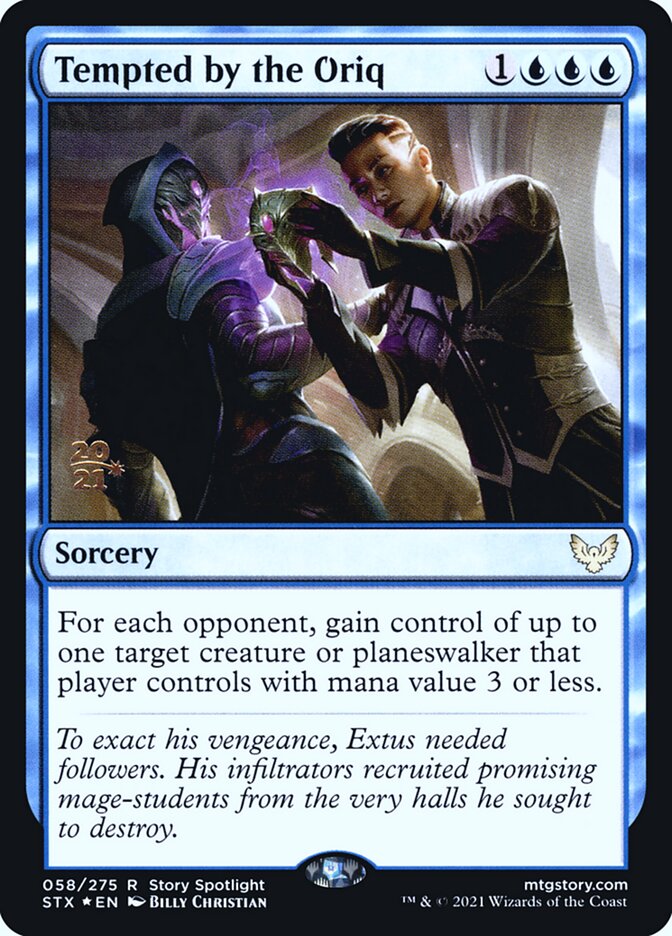 Tempted by the Oriq (Strixhaven: School of Mages Promos #58s)
