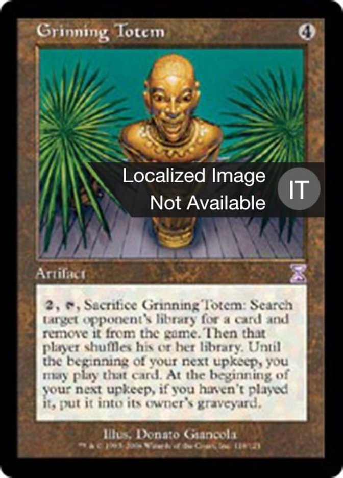 Grinning Totem (Time Spiral Timeshifted #110)