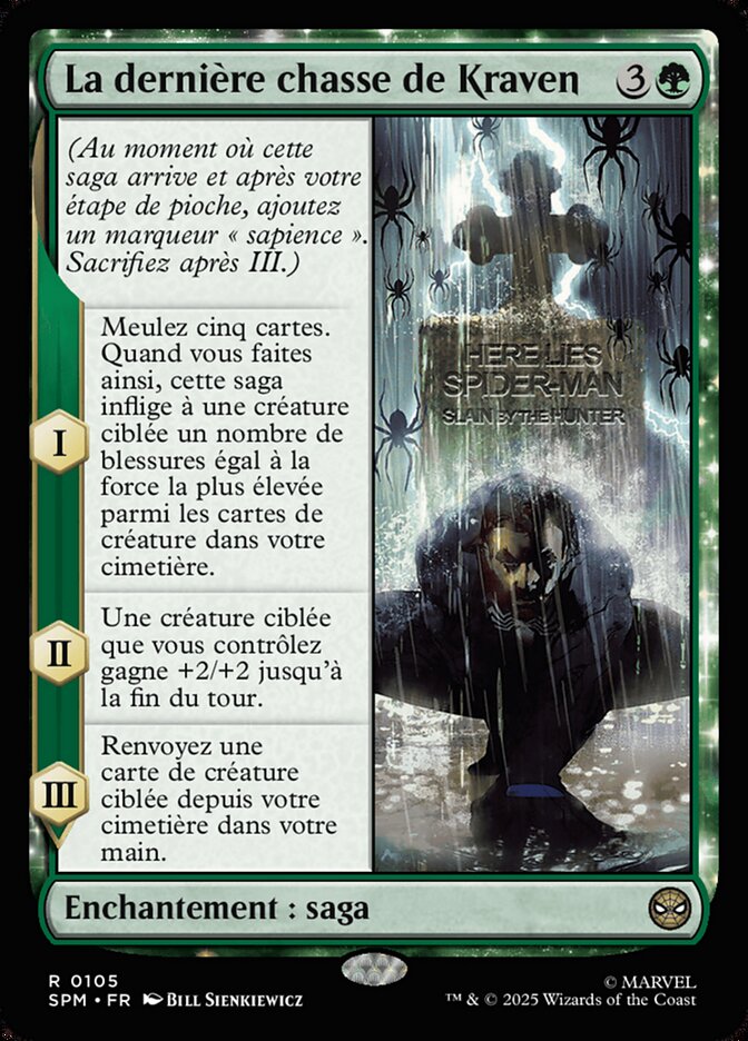 La dernière chasse de Kraven