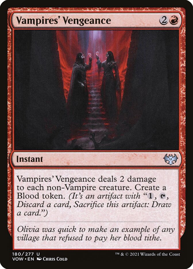 Vampires' Vengeance (Innistrad: Crimson Vow #180)