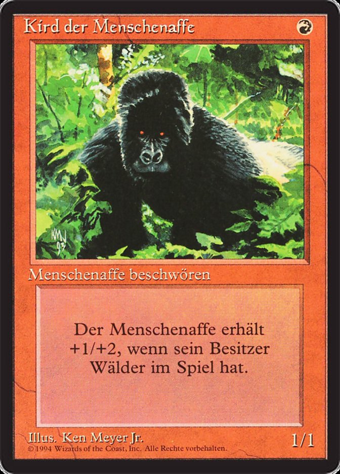 Kird Ape (Foreign Black Border #161)