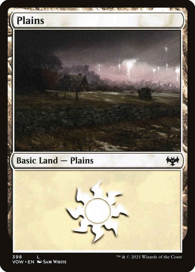 Plains (Innistrad: Crimson Vow #398)