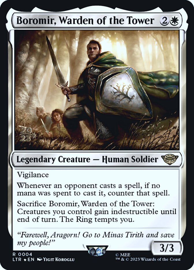 Boromir, Warden of the Tower (Tales of Middle-earth Promos #4s)