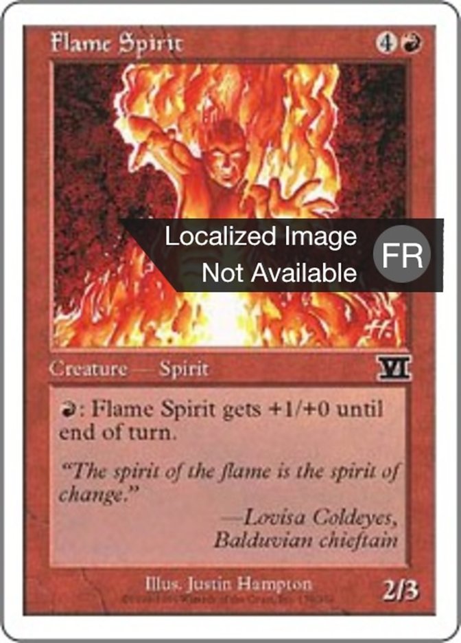 Flame Spirit (Classic Sixth Edition #179)