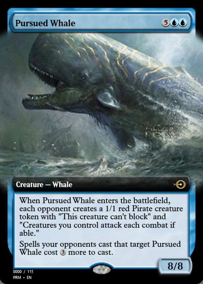 Pursued Whale (Magic Online Promos #82024)