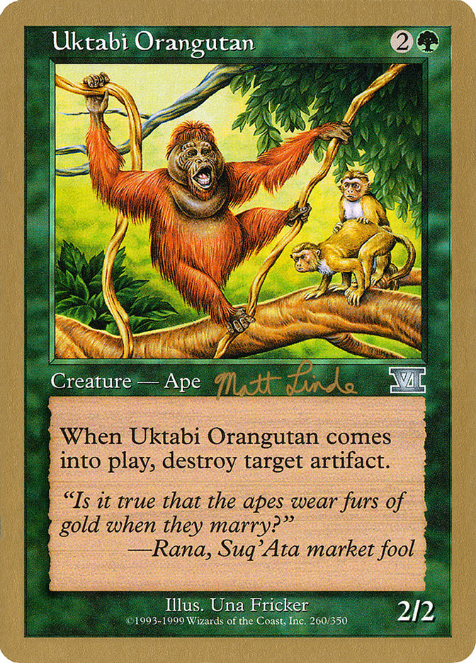 Uktabi Orangutan (World Championship Decks 1999 #ml260)