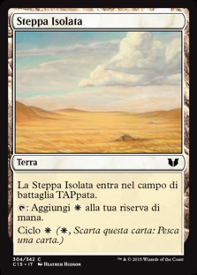 Secluded Steppe (Commander 2015 #304)