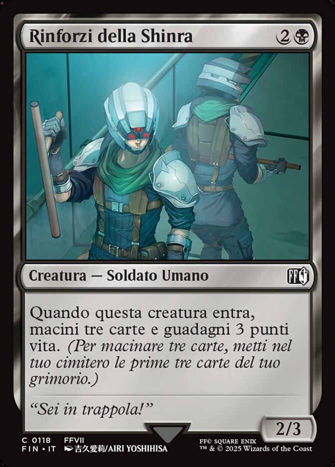 Rinforzi della Shinra