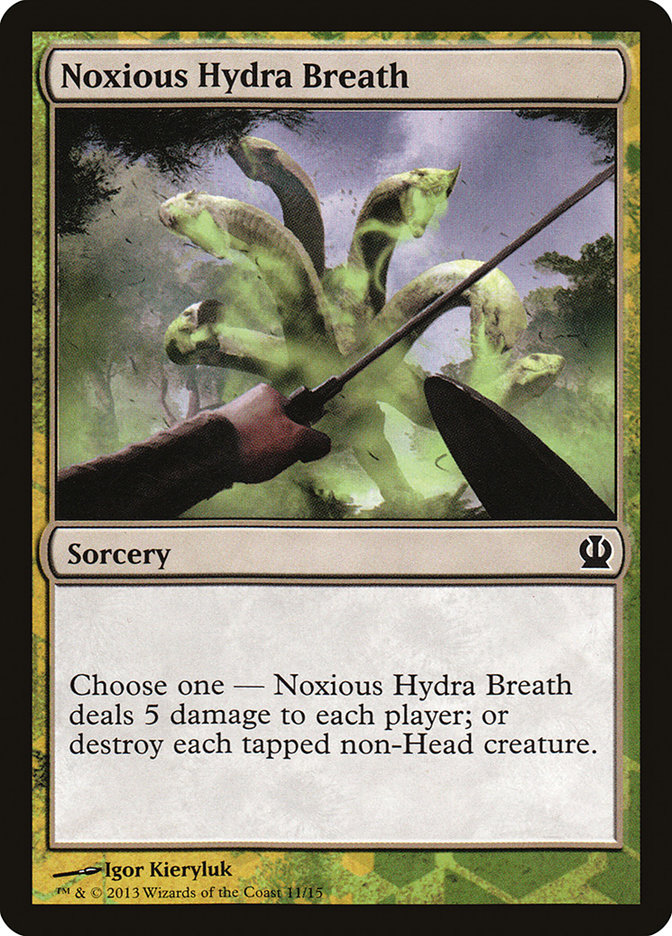 Noxious Hydra Breath (Face the Hydra #11)