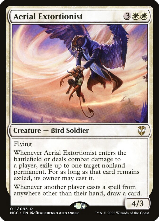 Aerial Extortionist (New Capenna Commander #11)