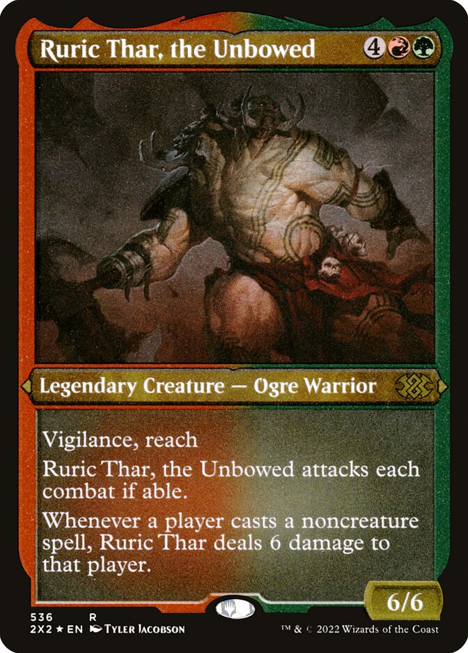 Ruric Thar, the Unbowed (Double Masters 2022 #536)