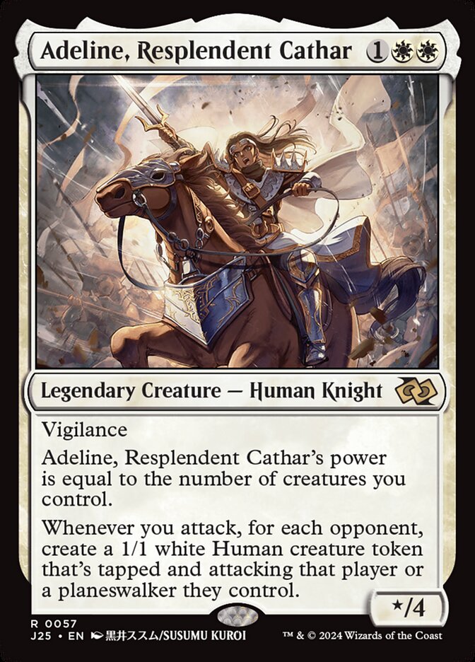 Adeline, Resplendent Cathar (Foundations Jumpstart #57)