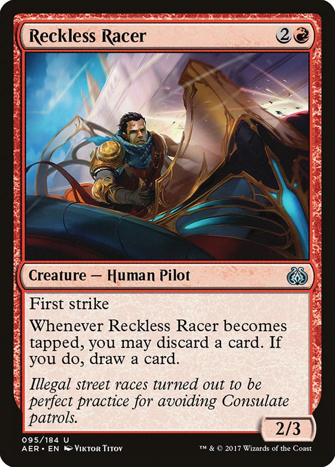 Reckless Racer (Aether Revolt #95)