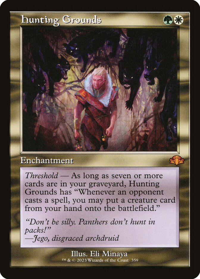 Hunting Grounds · Dominaria Remastered (DMR) #359 · Scryfall Magic 