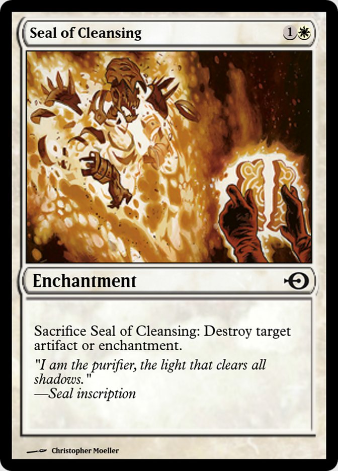Seal of Cleansing (Magic Online Promos #35132)