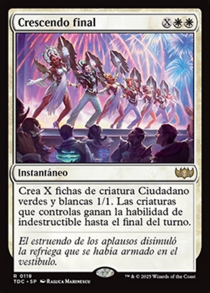 Crescendo final