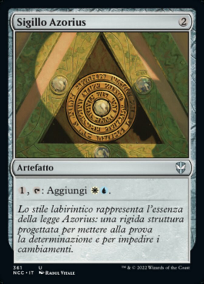 Azorius Signet (New Capenna Commander #361)