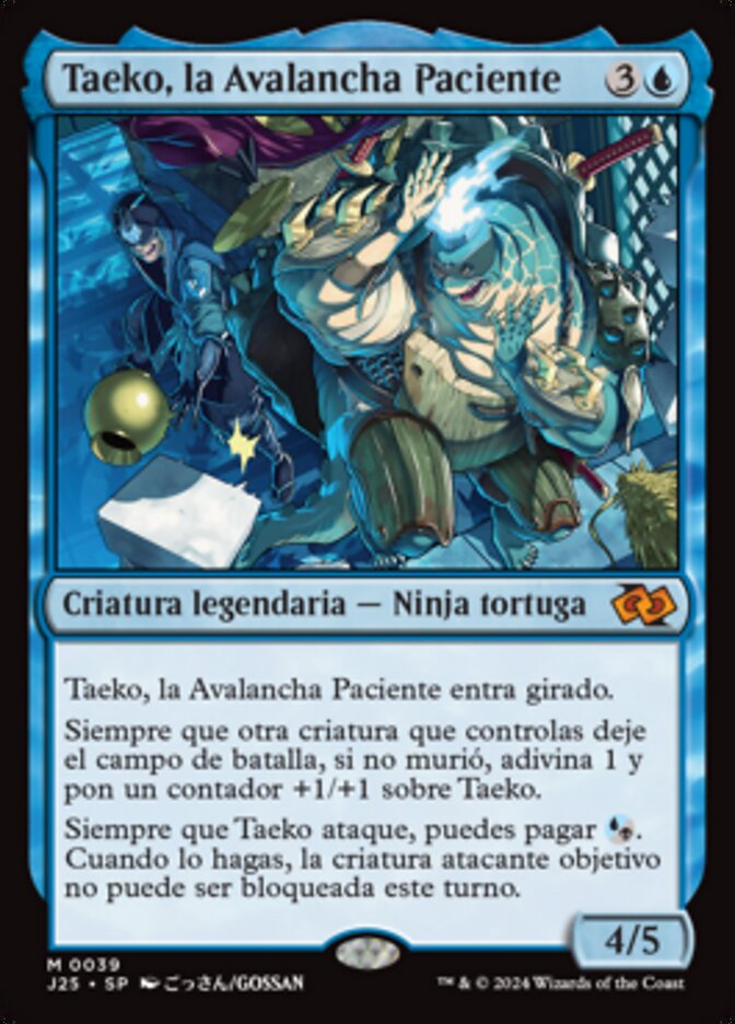 Taeko, la Avalancha Paciente