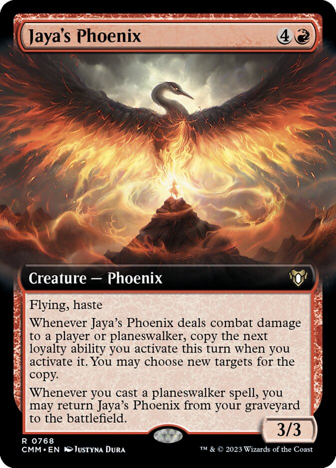 Jaya's Phoenix (Commander Masters #768)