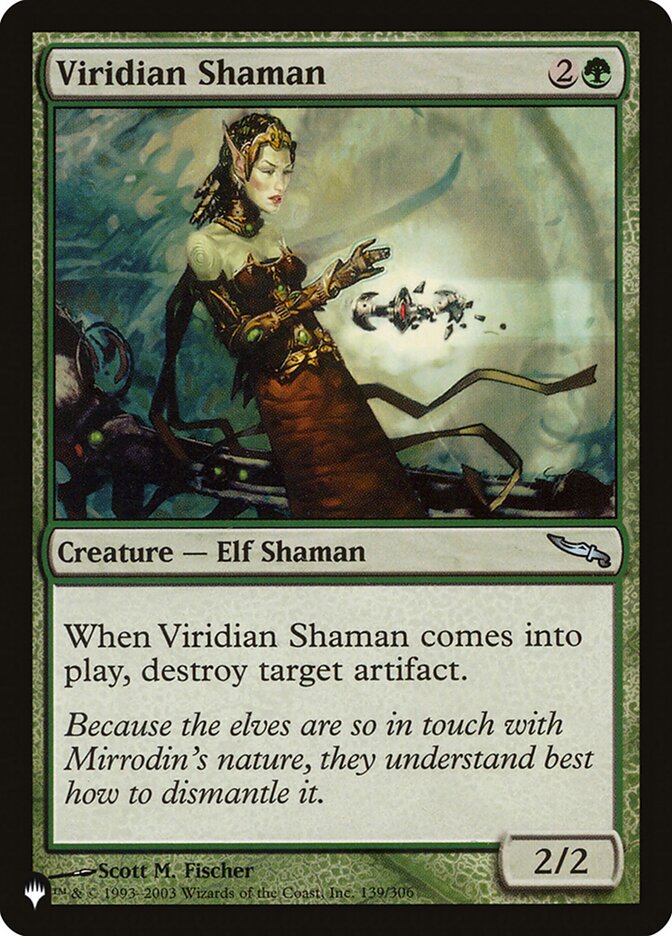 Viridian Shaman (The List #MRD-139)