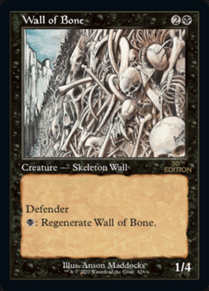 Wall of Bone (30th Anniversary Edition #426)