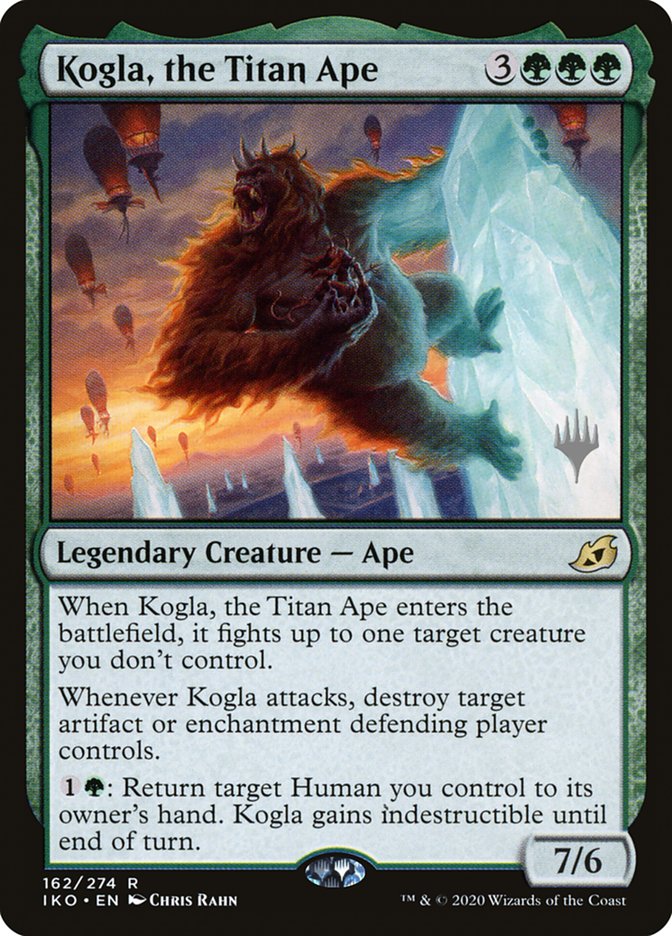 Kogla, the Titan Ape (Ikoria: Lair of Behemoths Promos #162p)