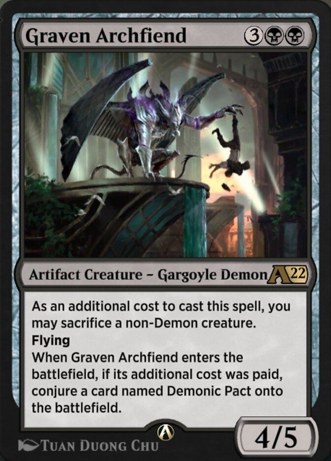Graven Archfiend (Alchemy: New Capenna #7)