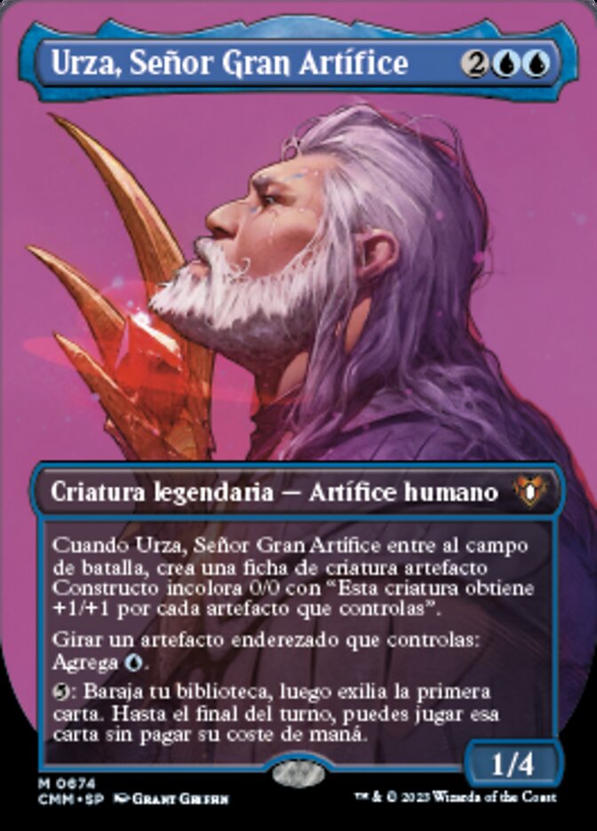 Urza, Lord High Artificer (Commander Masters #674)
