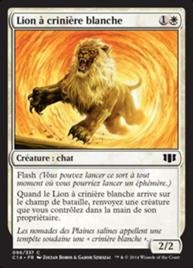 Whitemane Lion (Commander 2014 #96)
