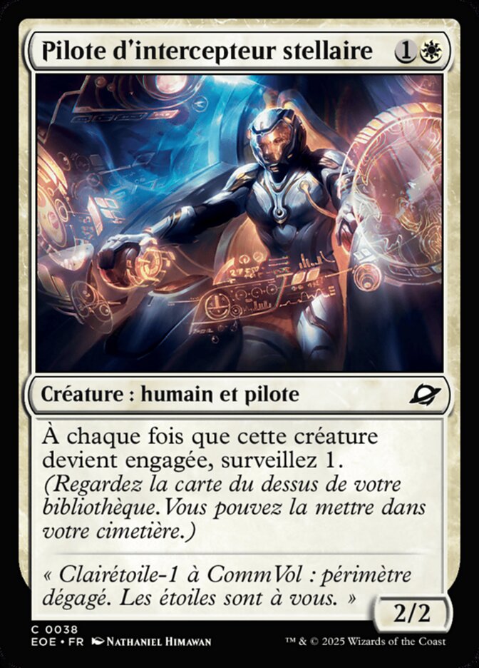 Pilote d'intercepteur stellaire