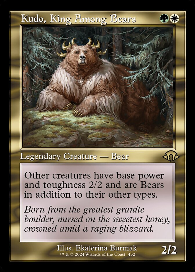 Kudo, King Among Bears (Modern Horizons 3 #432)