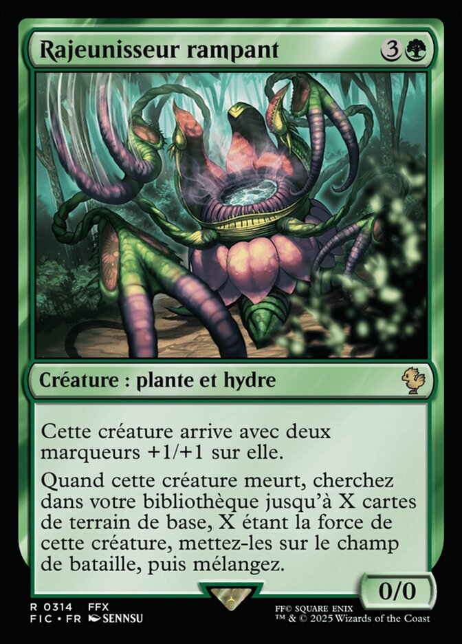 Rajeunisseur rampant