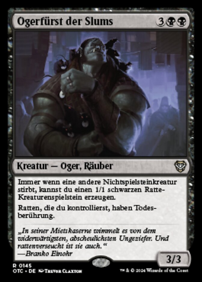 Ogre Slumlord (Outlaws of Thunder Junction Commander #145)