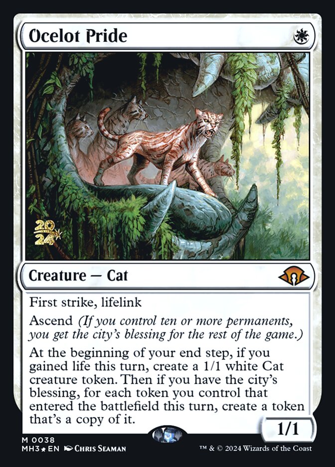 Ocelot Pride (Modern Horizons 3 Promos #38s)