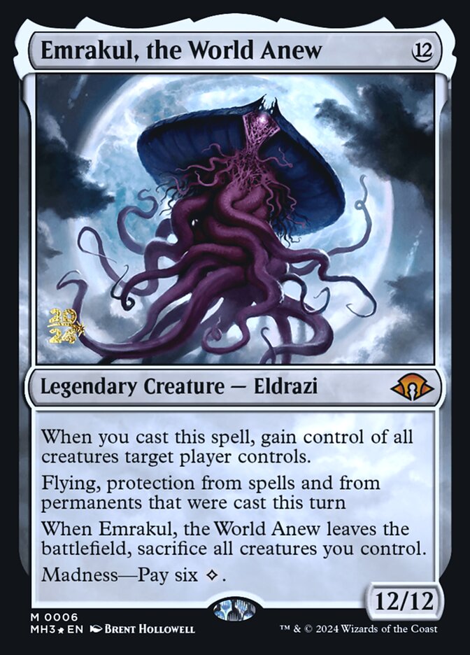 Emrakul, the World Anew (Modern Horizons 3 Promos #6s)