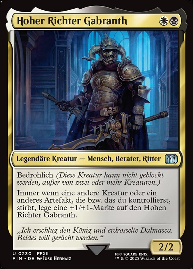 Hoher Richter Gabranth