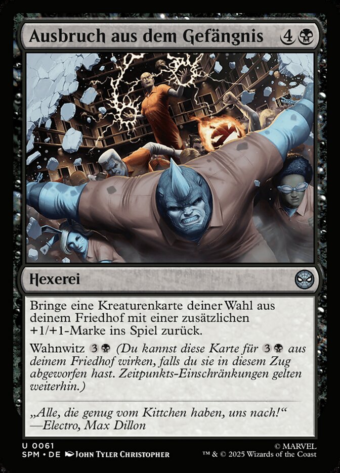 Ausbruch aus dem Gefängnis