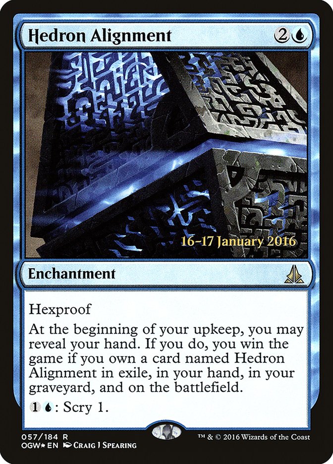 Hedron Alignment (Oath of the Gatewatch Promos #57s)