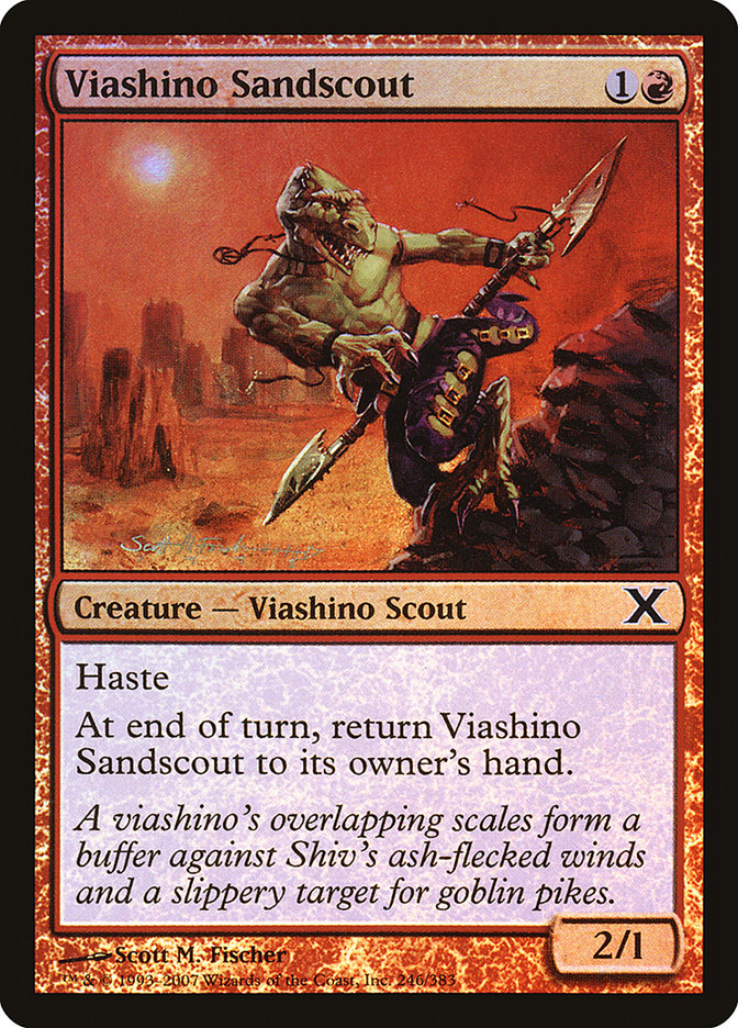 Viashino Sandscout (Tenth Edition #246★)