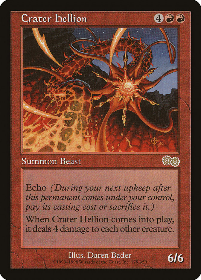 Crater Hellion (Urza's Saga #179)