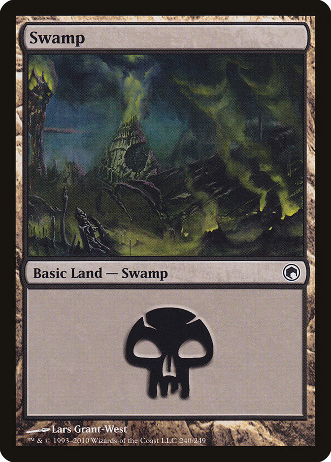 Swamp (Scars of Mirrodin #240)