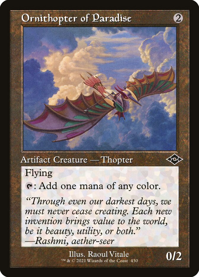 Ornithopter of Paradise (Modern Horizons 2 #430)