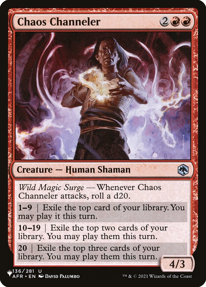 Chaos Channeler (The List #AFR-136)