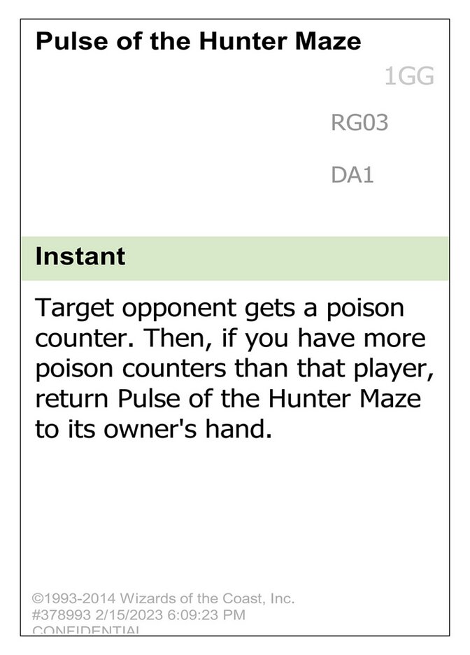 Pulse of the Hunter Maze (Unknown Event #RG03c)