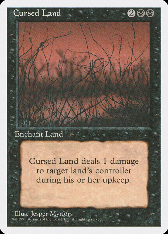 Cursed Land (Fourth Edition #127)